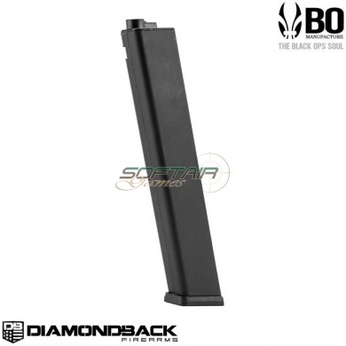 Mid-cap magazine 120bb black for db9r m-lok 10" diamondback bo manufacture (bo-cle8170)