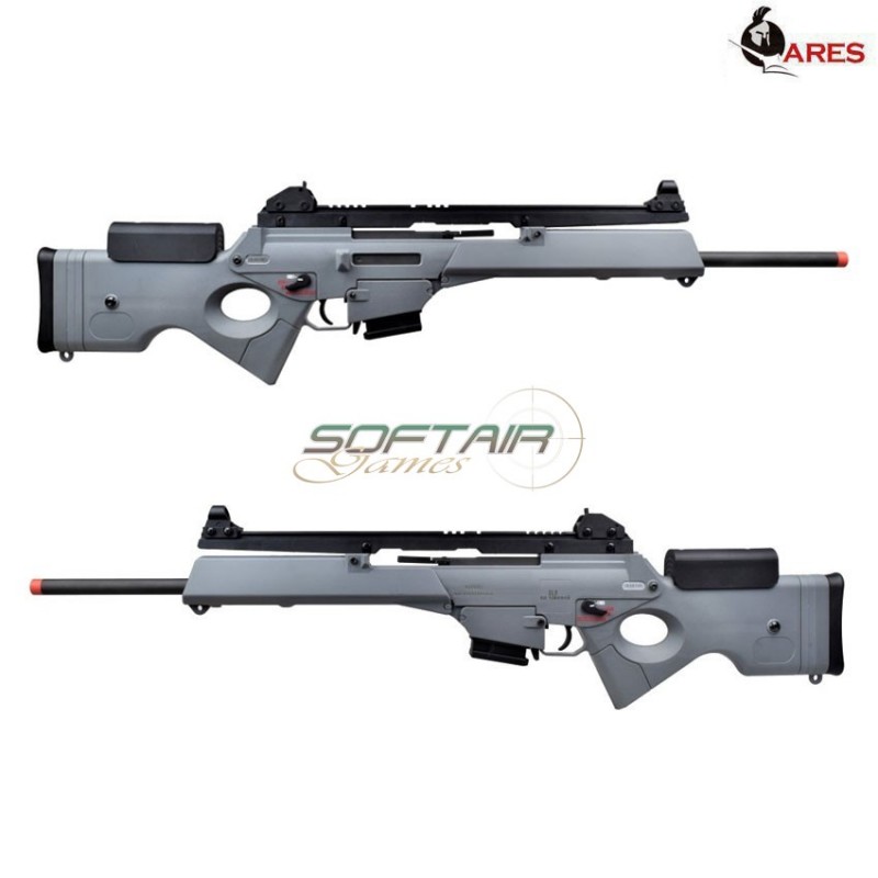 Fucile elettrico h&k type grey sl8 ecu version ares (ar-sl8)