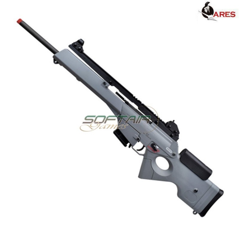 Electric rifle h&k type grey sl8 ecu version ares (ar-sl8)