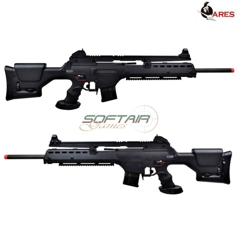 Fucile elettrico h&k type black sl10 ecu version ares (ar-sl10)