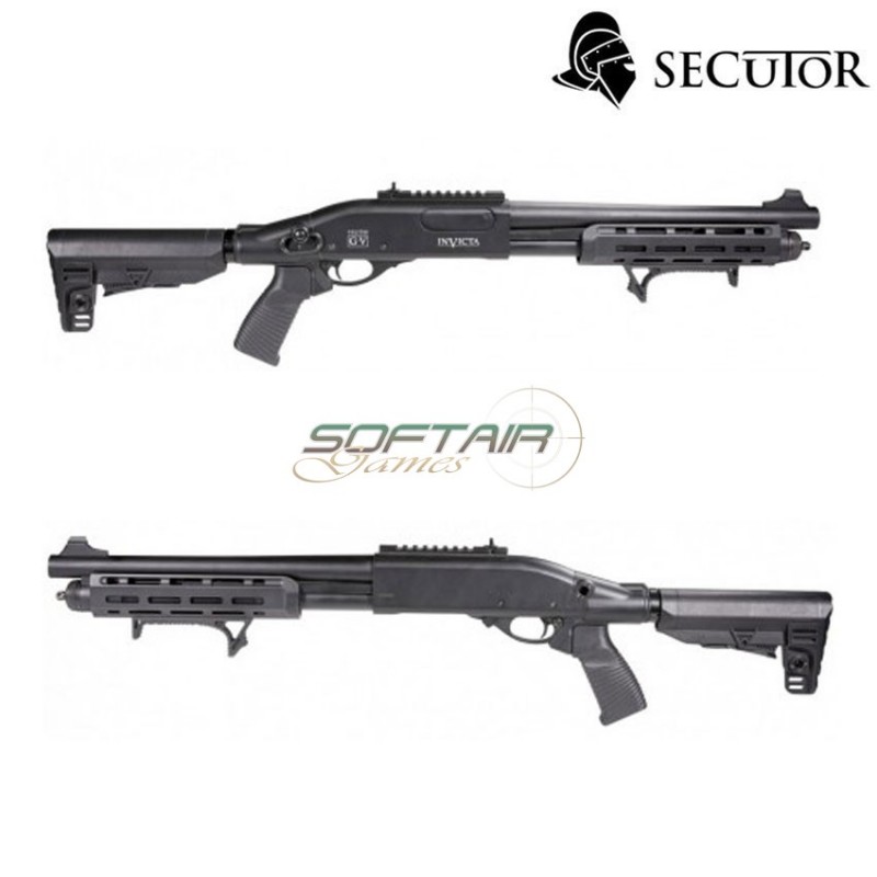 Gas shotgun g-v invicta black secutor (sr-sav0018) Gas shotgun g-v invicta black secutor (sr-sav0018)