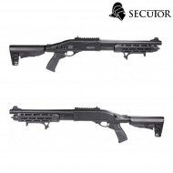 Fucile a gas pompa g-v invicta black secutor (sr-sav0018) Fucile a gas pompa g-v invicta black secutor (sr-sav0018)