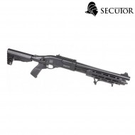 Fucile a gas pompa g-v invicta black secutor (sr-sav0018) Fucile a gas pompa g-v invicta black secutor (sr-sav0018)