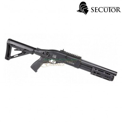 Fucile a gas pompa g-iii invicta black secutor (sr-sav0019)