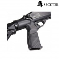 SECUTOR VELITES G-II SHORT FUCILE A POMPA GAS FULL METAL NERO BLACK -  ArmiSoftair