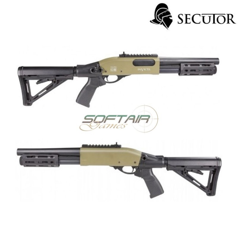 Fucile a gas pompa g-iii invicta two tone secutor (sr-sav0022) Fucile a gas pompa g-iii invicta two tone secutor (sr-sav0022)