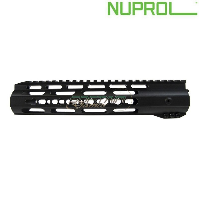 Bocca keymod 10" rail aeg black series ii nuprol (nu-nrs-06-10-blk)