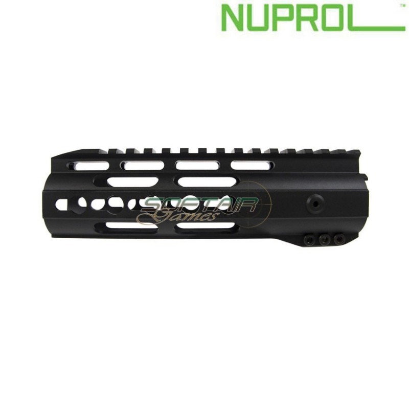 Bocca keymod 7" rail aeg black series ii nuprol (nu-nrs-06-07-blk)