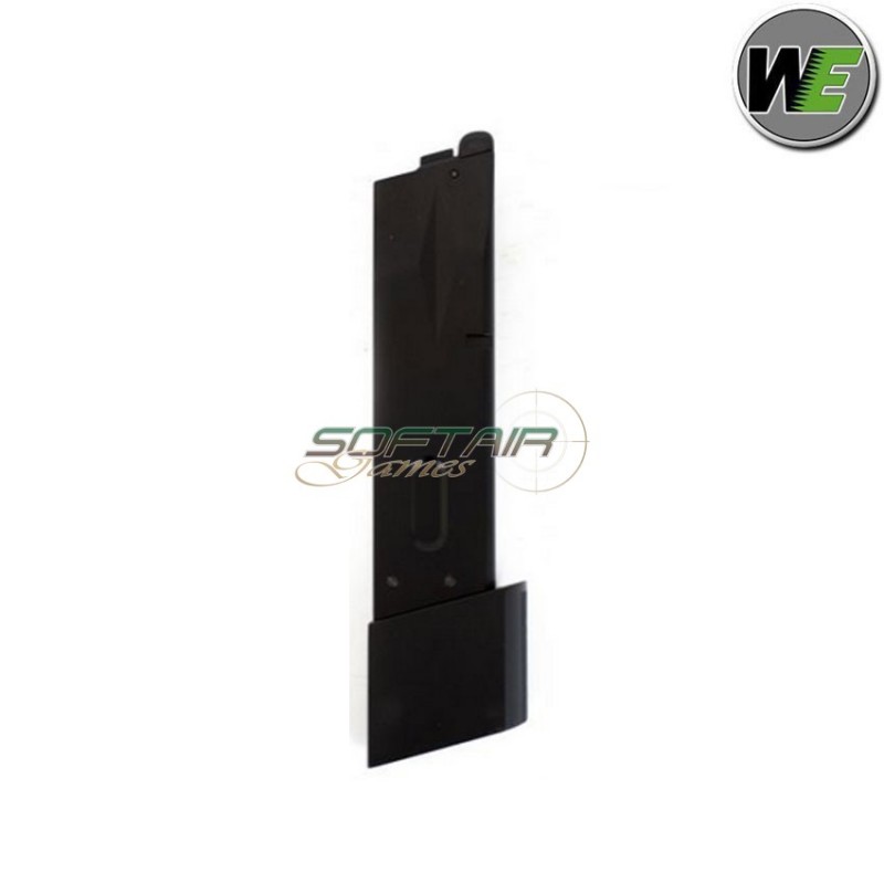 Caricatore a gas 26bb m92 biohazard ext base black we (we-5555-bk)