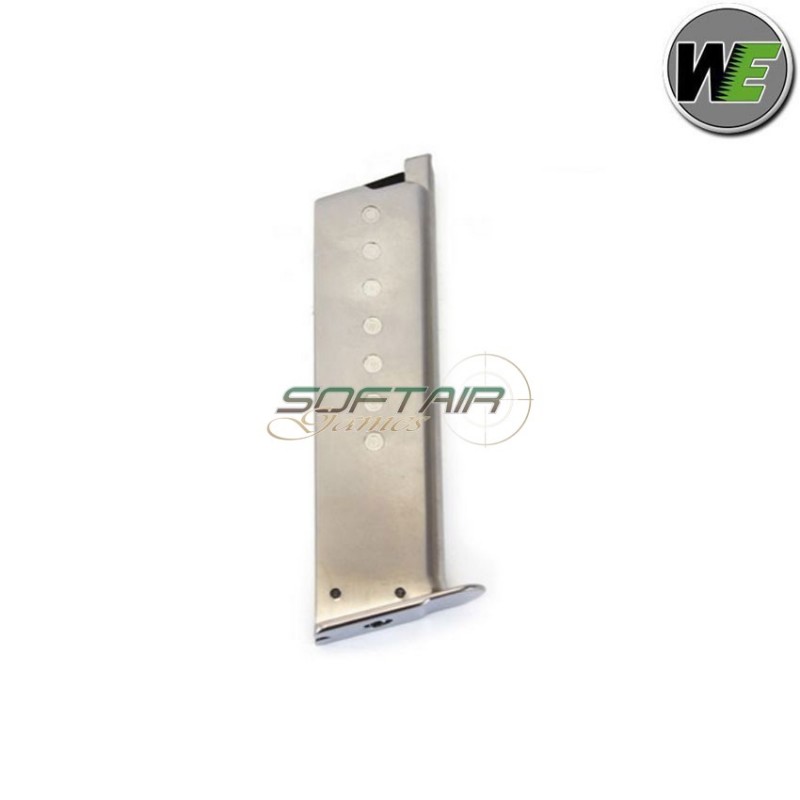 Gas magazine 13bb p38 walther lupin silver we (we-5054-sv)