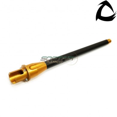 Carbo aeg m4 outer barrel custom line ccw gold 11" core airsoft italy (cai-asg-oro-ccw-11)