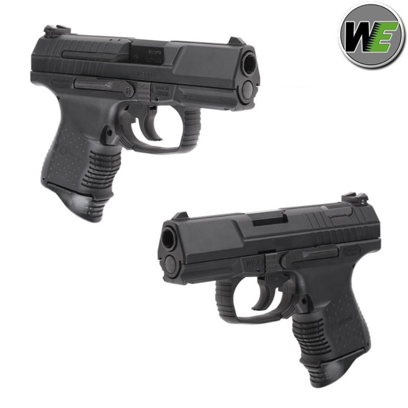 Pistola a gas p99c compact black we (we-018955)