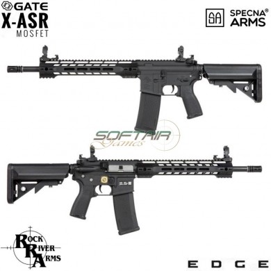 Electric Rifle Sa-e14 Edge™ Rra M4 LC Custom Carbine Replica Black Specna Arms® (spe-01-023940)