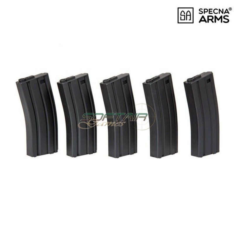Set 5 caricatori monofilari polimero 120bb black per m4/m16 specna arms® (spe-05-025503) Set 5 caricatori monofilari polimero 120bb black per m4/m16 specna arms® (spe-05-025503)