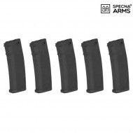Set 5 caricatori s-mag maggiorati polimero 380bb black per m4/m16 specna arms® (spe-05-025724) Set 5 caricatori s-mag maggiorati polimero 380bb black per m4/m16 specna arms® (spe-05-025724)