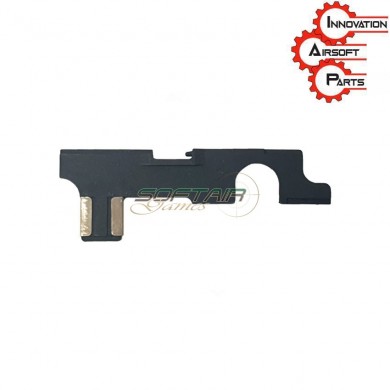 Selector plate ver.2 m4 in pom innovation airsoft parts (iap-16)