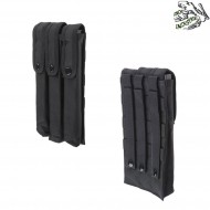 Triple smg wwii style pouch mp40/sten/mab black frog industries® (fi-018861-bk)