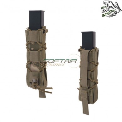 Versatile smg magazine pouch olive drab frog industries® (fi-024778-mc)