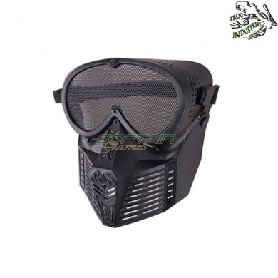 Transformers black mesh mask frog industries® (fi-004297-bk)