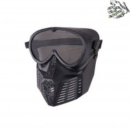 Transformers black mesh mask frog industries® (fi-004297-bk)