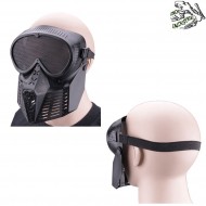 Maschera a rete transformers black frog industries® (fi-004297-bk)