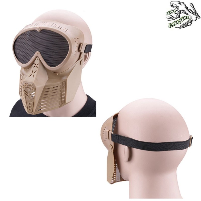 Maschera a rete transformers tan frog industries® (fi-004299-tan) Maschera a rete transformers tan frog industries® (fi-004299-tan)