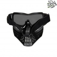 Maschera ant black a lente smoke frog industries® (fi-026647-bk-sm)