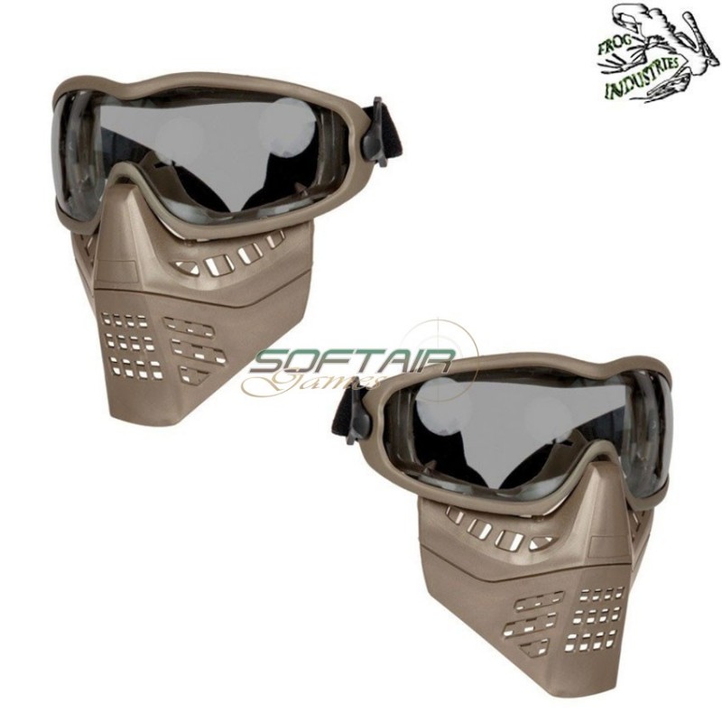 Ant mask dark earth smoke lens frog industries® (fi-026651-de-sm) Ant mask dark earth smoke lens frog industries® (fi-026651-de-sm)