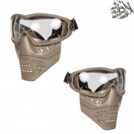Ant mask dark earth clear lens frog industries® (fi-026652-de-cl) Ant mask dark earth clear lens frog industries® (fi-026652-de-cl)