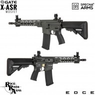 Electric Rifle Sa-e14 Edge™ Rra M4 LC Custom Carbine Replica Chaos Grey Specna Arms® (spe-01-027057)