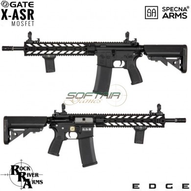 Electric Rifle Sa-e14 Edge™ Rra M4 Shark LC Custom Carbine Replica Black Specna Arms® (spe-01-023942)