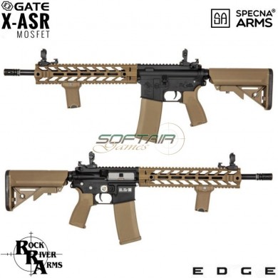 Electric Rifle Sa-e14 Edge™ Rra M4 Shark LC Custom Carbine Replica Two Tone Specna Arms® (spe-01-023943)