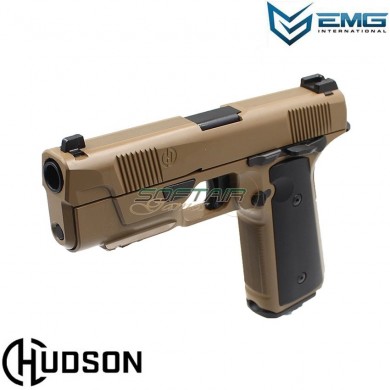 Gas gbb pistol h9 dark earth hudson emg (emg-110845)
