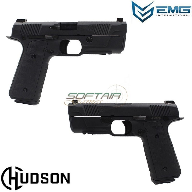 Gas gbb pistol h9 black hudson emg (emg-110844)