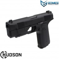 Gas gbb pistol h9 black hudson emg (emg-110844)