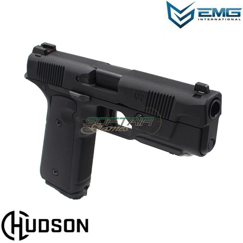 Gas gbb pistol h9 black hudson emg (emg-110844)