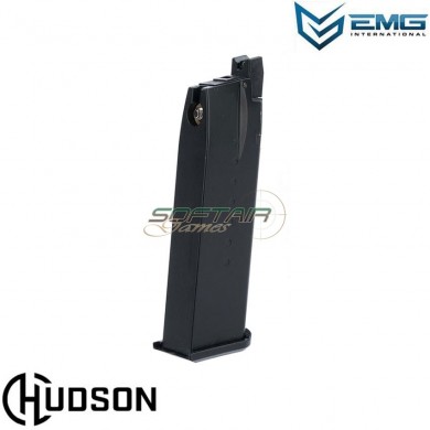 Gas magazine 25bb black for hudson h9 emg (emg-110846) Gas magazine 25bb black for hudson h9 emg (emg-110846)