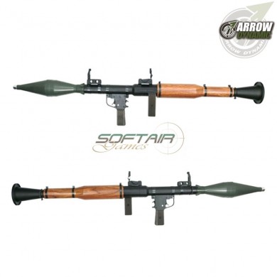 Rocket launcher rpg-7 40mm finto legno arrow dynamic (awd-211964)