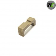 Magazine catch tan for glock 17 e force we (we-gp-001-006-tan)