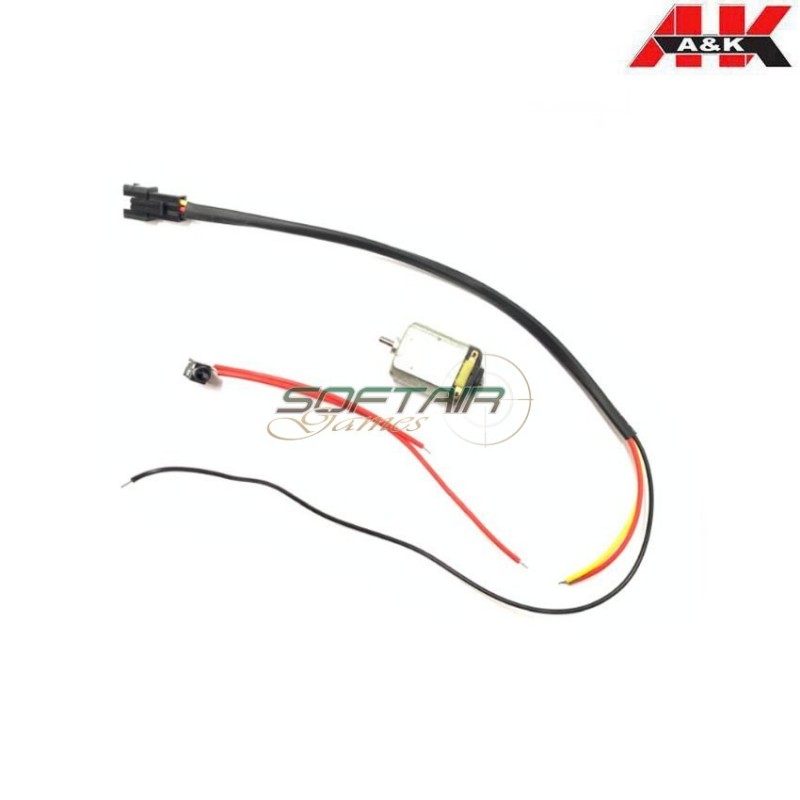Motore e interruttore per caricatore elettrico a&k (aek-sk-ac-12133) Motore e interruttore per caricatore elettrico a&k (aek-sk-ac-12133)