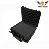 Tactical case black pel type 25.5x22x11cm amo-tech® (amt-pel-case-2) Tactical case black pel type 25.5x22x11cm amo-tech® (amt-pel-case-2)