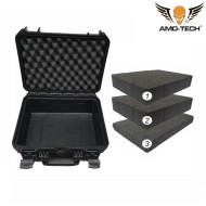 Custodia tattica black pel type 32.5x24x14cm amo-tech® (amt-pel-case-3)