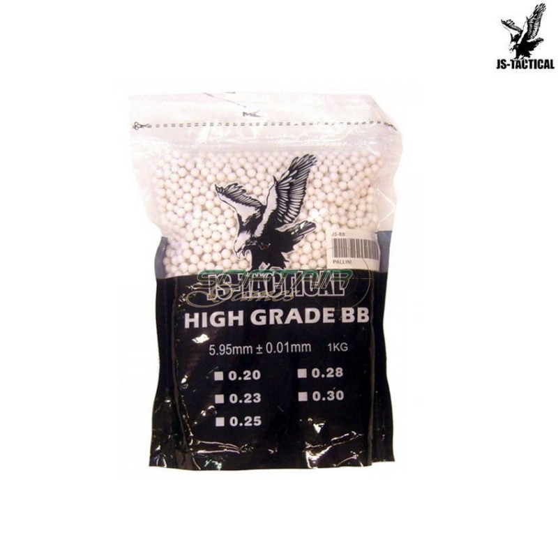 Bb bag perfect 0.23gr white js tactical (js-bb0.23)
