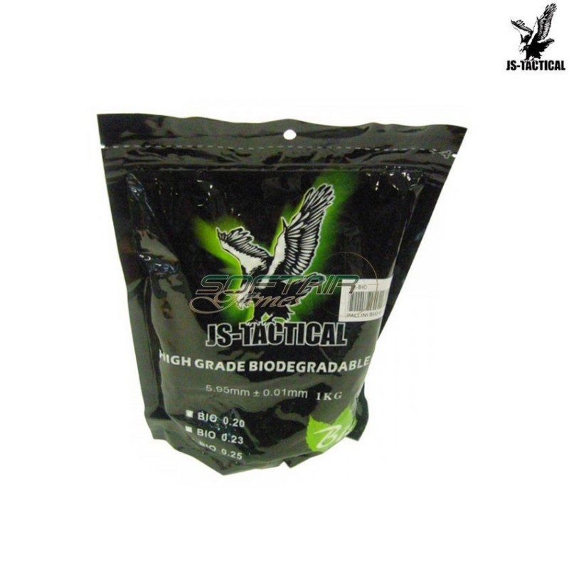 Bb bag bio 0.23gr white js tactical (js-bio0.23)