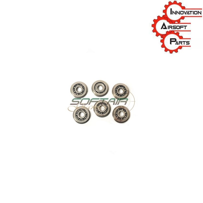Set Boccole Cuscinettate Acciaio 9mm Cnc Innovation Airsoft Parts (iap-21)