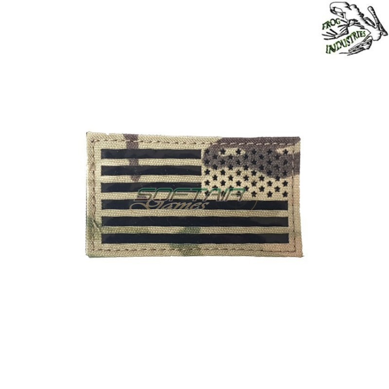 Patch ir usa flag multicam versione destra frog industries® (fi-3)
