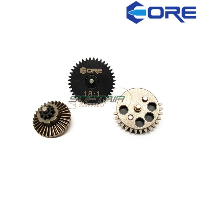 18:1 cnc steel gear set core (cr-co-08-03) 18:1 cnc steel gear set core (cr-co-08-03)