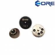 18:1 cnc steel gear set core (cr-co-08-03) 18:1 cnc steel gear set core (cr-co-08-03)