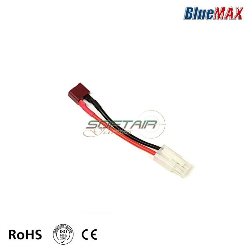 Connettore deans femmina a large tamiya maschio bluemax-power® (bmp-1)