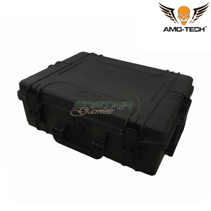 Tactical case black pel type 55x41x19cm amo-tech® (amt-pel-case-4)